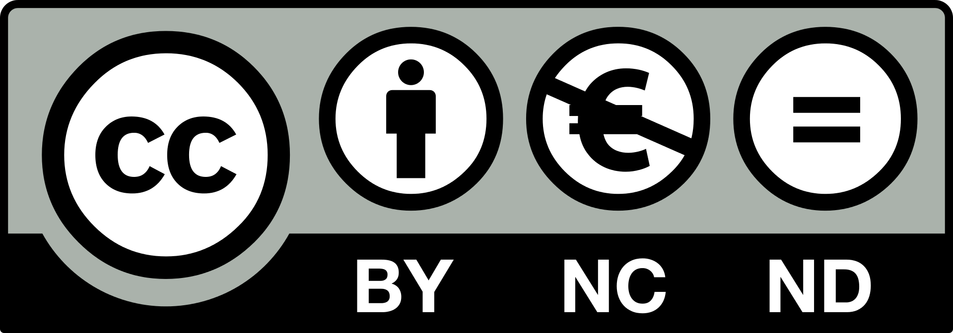 Logo de la licence CC-BY-NC-ND