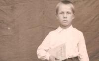 Antanas Kybartas, 11 years old